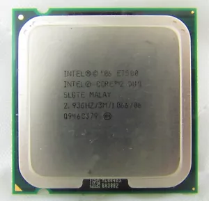 12 x Intel Core 2 Duo Processor E7500 SLGTE 3M Cache, 2.93 GHz LGA775 - Picture 1 of 1