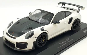 Minichamps 1/18 Scale Diecast 155 068310 - Porsche 911 GT2 RS 2018 White - Picture 1 of 5