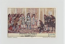 1950s Liebig History of France Dutch De troonopvolging in Spanje #4 n1u