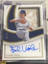 2023 Panini Immaculate FRANK VIOLA AUTO #d 09/99 Shadowbox Signatures TWINS