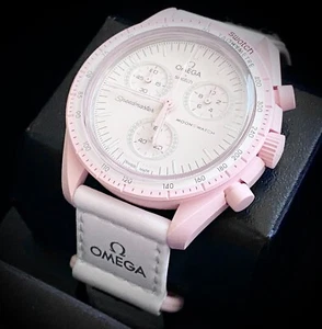 OMEGA X SWATCH SpeedMaster MoonSwatch MISSION TO VENUS Chronograph NEW W TAGS! - Picture 1 of 16