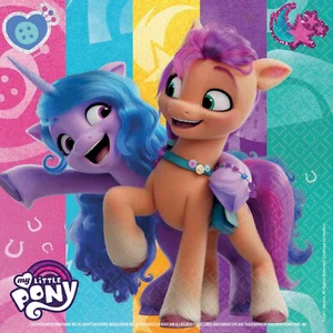 My Little Pony Napkins Paper Party Horse Birthday Party Tableware Serviettes x16 - Picture 1 of 3
