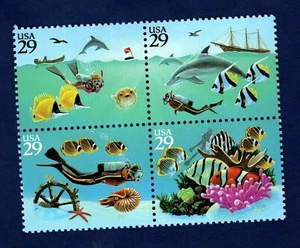 STATI UNITI 1994 Meraviglie del mare MNH** - Bild 1 von 1