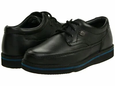 Zapatos cómodos con cordones Hush Puppies MALL WALKER para hombre de cuero negro H18914 talla 6 m Foto 1 de 4