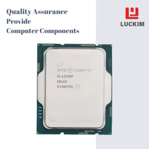 Intel Core i3-12100F CPU - Socket LGA 1700 4 Cores 8 Threads 3.3GHz 12MB L3 Cach - Picture 1 of 7