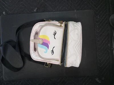 Девочек ланч сумка Betsey Johnson единорог обед сумка с короткими ручками сумочка - Изображение 1 из 4