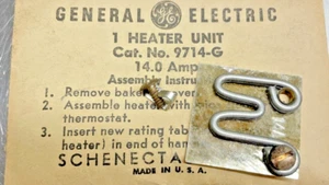 GE 9714-G, 14 Amp, Overload Heater Unit Element - Imagen 1 de 1