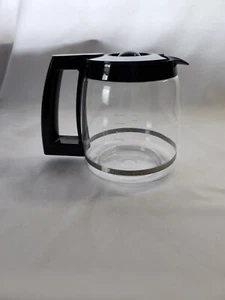 Cuisinart 12 Tazas Cafetera Repuesto Jarra Vidrio Olla Negra 8507, Sin Manchas - Imagen 1 de 12