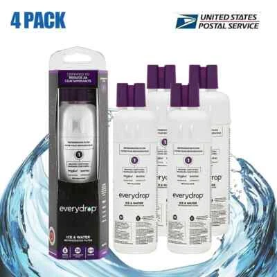 FOR EVERYDROP 4 PC ΕVΕRYDROP ΕDR1RXD1 Refrigerator Wate Filter 1 Replacement New FREE SHIP