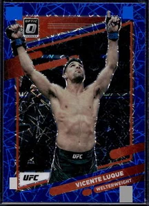 2022 Donruss Optic UFC #92 Vicente Luque Blue Velocity - Picture 1 of 2