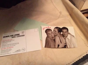 Postcard Design For Living Noel Coward 2002 Get Wicked - Picture 1 of 2