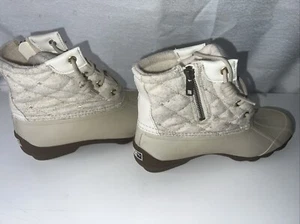 Sperry Top Sider Syren Gulf Wool Quilt Womens Size7M Waterproof Boots Shoes - Picture 1 of 6