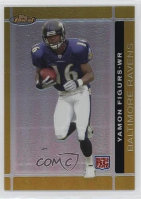 2007 Topps Finest Rookie Gold Refractor /50 Yamon Figurs #132 Rookie RC - Image 1 of 2