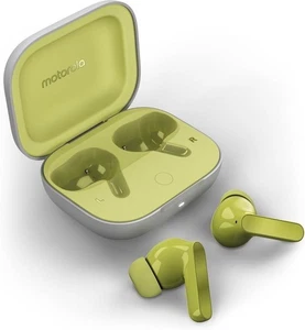 Motorola Moto Buds (XT2443-1) Bluetooth 5.3 ANC IPX4 Clear Calls - Green NEW - Picture 1 of 6