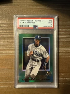 1997 Skybox E-X2000 Alex Rodriguez PSA 9 Mint Low Pop - Picture 1 of 2
