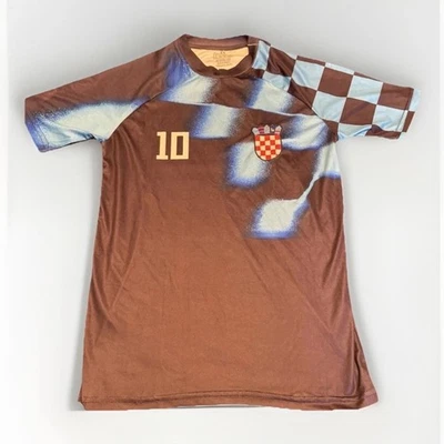 Croatia Men’s Soccer Jersey Luka Modrić Aerospace Made in Croatia 10 Size XS - Image 1 of 4