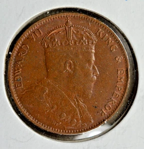 Centavo Ceilán 1910 BU sin circular marrón - Imagen 1 de 4