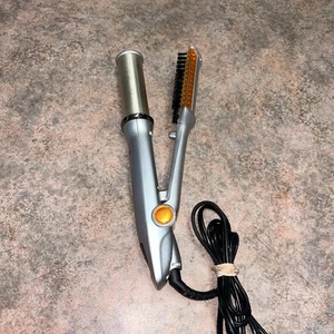 Rizador de pelo giratorio Instyler IS1001 plateado 1 1/4" barril probado FUNCIONA - Imagen 1 de 6