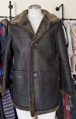 Chaqueta/abrigo reversible de piel de oveja Blue Duck para mujer talla grande nuevo sin etiquetas Foto 1 de 4