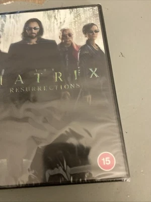 The Matrix Resurrections DVD (2022) Keanu Reeves, Wachowski (DIR) cert 15 - Image 1 of 2