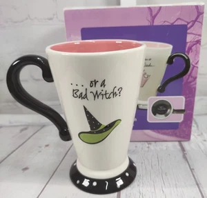 The Wizard of Oz Good/Bad Witch Sculpted Two-Sided Mug by Vandor - I'm Flexible - Picture 1 of 7