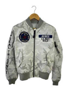 AVIREX Flight Jacket M Polyester GRY amouflage 6192131 - Picture 1 of 9