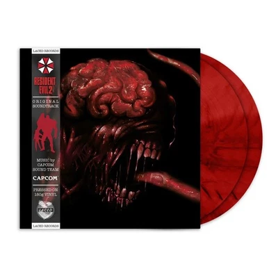 Original Soundtrack Resident Evil 2 - Red with Black Smoke Vinyl - Sealed 2xLP - Image 1 of 3