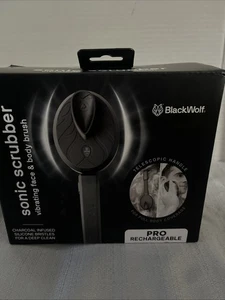 Blackwolf Limpiador Sónico Cepillo Vibrador Rostro y Cuerpo - Imagen 1 de 4