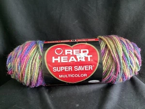 1Red Heart Super Saver “Artist Print” - Picture 1 of 2