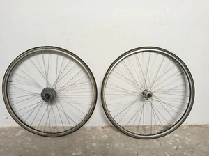  ruote  vintage corsa road  28"  eroica  wheels  fir el 19  miche 6 v s - Picture 1 of 9