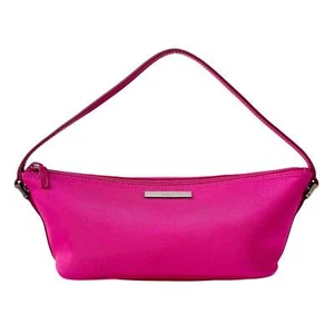 GUCCI Pink Satin Mini Pochette Pouch Bag - Picture 1 of 19