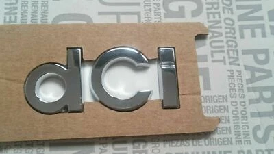 Logo Emblema DCI Renault Megane Captur Twingo Talisman Clio III 4 3 IV Scenic - Immagine 1 di 2