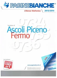 PAGINE BIANCHE - ASCOLI PICENO FERMO - 2013/2014 - L'ELENCO TELEFONICO - Picture 1 of 1