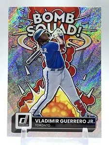 Panini Donruss Vladimir Guerrero Jr Bomb Squad Rapture Parallel 2022 BS-2 MLB - Imagen 1 de 4