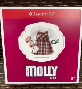 American Girl Molly’s neues kariertes Schuloutfit neu im Karton  - Bild 1 von 7