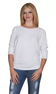 Velvet by Graham & Spencer Amya Waffle Knit Dolman Sleeve Top - Picture 1 of 1
