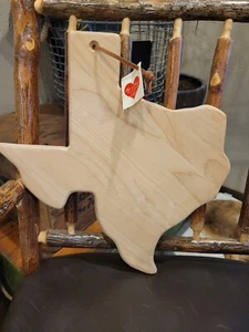 Love n' Things maple cutting board state of Texas - Picture 1 of 5