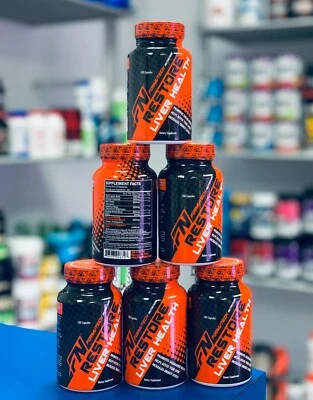 Limpieza de desintoxicación de vesícula biliar Formutech RESTORE salud hepática con NAC 100 cápsulas Foto 1 de 3