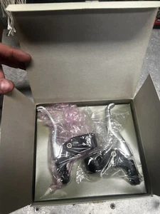 NOS SHIMANO DEORE II SLR MTN BICYCLE 2 FINGER BRAKE LEVERS. Front And Rear - Picture 1 of 4