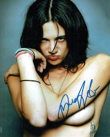 Asia ARGENTO SIGNED Autograph SEXY 10x8 Topless Photo AFTAL COA Italian Actress Cover