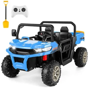 Electric 24V Kids Ride-On UTV Car ATV 4WD Remote Control 2-Seater with Dump Bed! - Picture 1 of 13