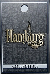 Hard Rock Cafe HAMBURG Year 2017 Destination Name Pin - Picture 1 of 1