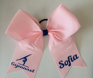 Personalized Gymnastics Hairbow - Picture 1 of 1