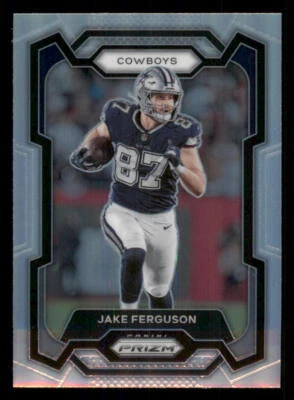 2023 Panini Prizm Prizms Silver #75 Jake Ferguson - Image 1 of 2