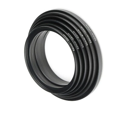 52-55mm,52-58mm,52-62mm,52-67mm,52-72mm,52-77mm 52-82mm,Step Up rings, - image 1 of 2