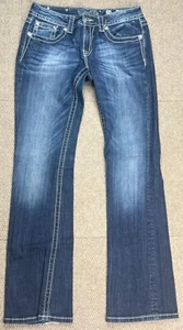 Miss Me JP5858B Boot Women's Bedazzled Jeans Size 30 (Actual 30x32.5) - Picture 1 of 11