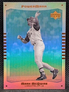 1999 Upper Deck Powermark Mark McGwire #Mc4 ST. LOUIS CARDINALS - Picture 1 of 2