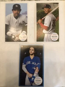 Lote de 3 tarjetas Topps Archive Giant Bo Bichette 2020 radiocontrol Mookie Betts Reggie Jackson - Imagen 1 de 2