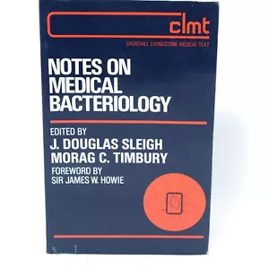 CLMT Notes on Medical Bacteriology by Sleigh & Timbury Text Book 1983 - Good - Picture 1 of 4