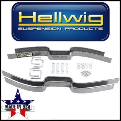 Kit de molas auxiliares de contato Hellwig serve para 2016 - 2024 Ford F-250 F-350 Super Duty - Imagem 1 de 2